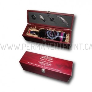 Printed Custom Wine Keepsake Box Toronto