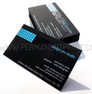 Black Business Card