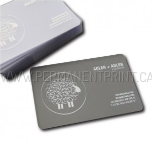 Toronto Frosted Business Cards