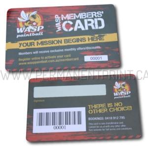 Plastic Membership Cards Printing Toronto