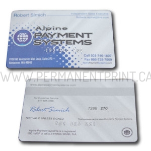 Numbered  Plastic Membership Cards