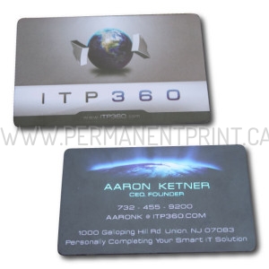 Foiled Plastic Business Cards