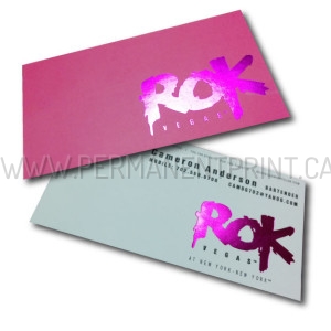 Foil Stamping Business Cards