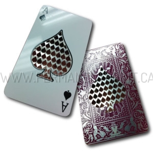 Laser Cut Metal Cards