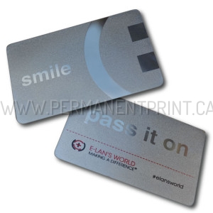 Printed Metal Business Cards